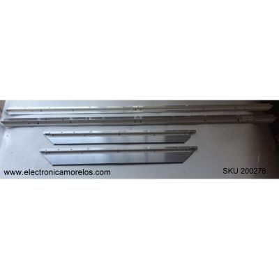 KIT DE LED´S (4 PIEZAS) / SAMSUNG LJ64-01762A / LJ64-01763A / LJ64-01764A / LJ64-01765A / PANEL LTF460HF08-A04 / MODELOS UN46B6000VFXZA / UN46B7000WFXZA SQ01 / UN46B7100WFXZA SQ01